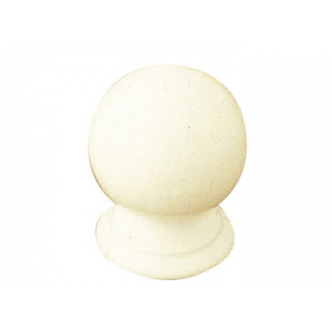 POMO BOLA REF.60 30mm. BLANCO