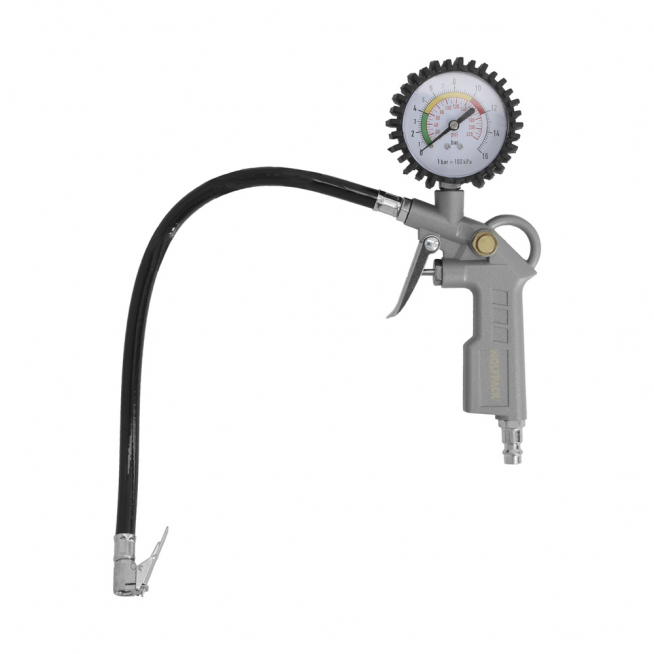PISTOLA INFLADO NEUM.C/MANOMETRO MAURER