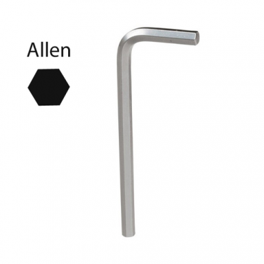 LLAVE ALLEN EXAG. 2,5 mm.