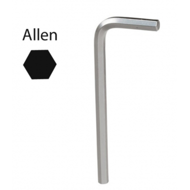 LLAVE ALLEN EXAG. 8,0 mm.