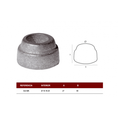 MACOLLA BASE R-16mm.