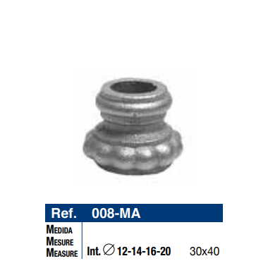 MACOLLA BASE R-14mm.