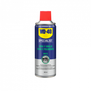 WD40 MOTO CERA Y BRILLO 400 ML. (34133)