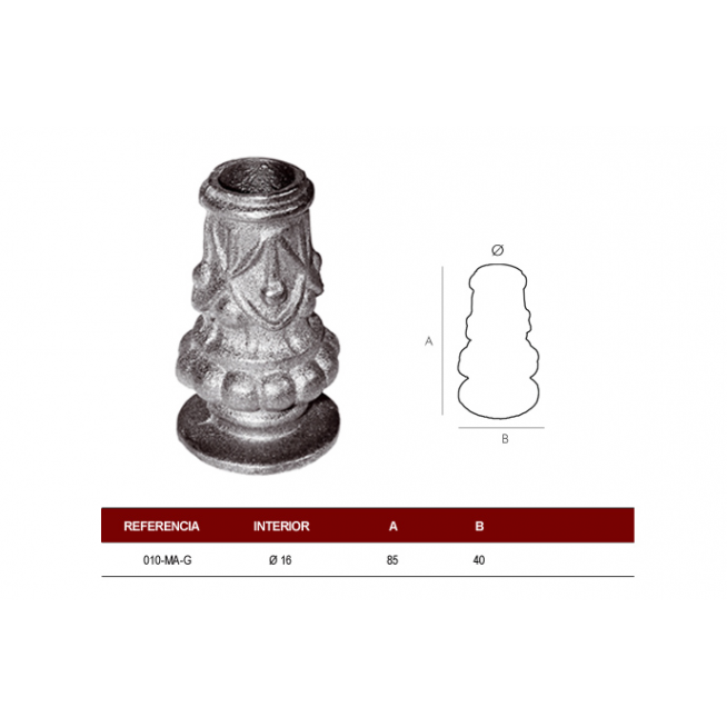 MACOLLA BASE R-16mm.GRANDE