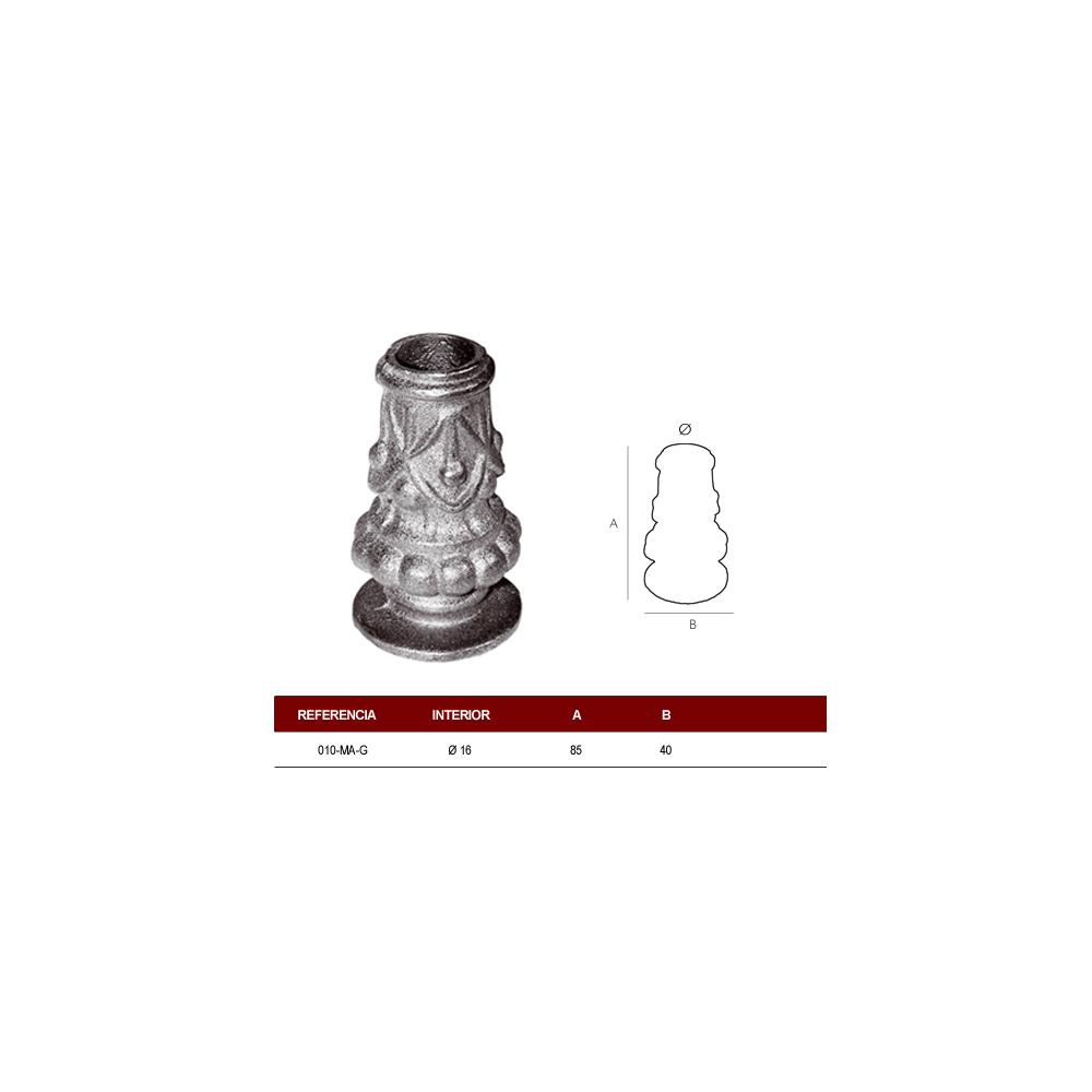 MACOLLA BASE R-16mm.GRANDE