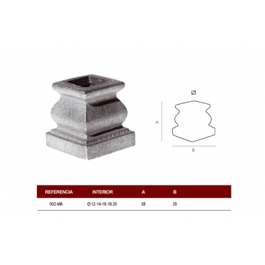 MACOLLA BASE C-20mm.      B.M.