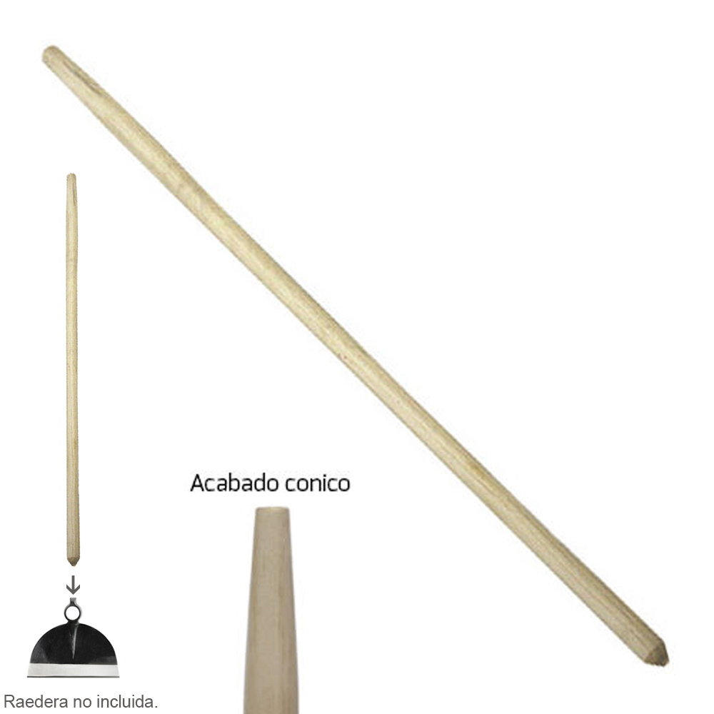 MANGO MADERA RAEDERA 1200X37mm.