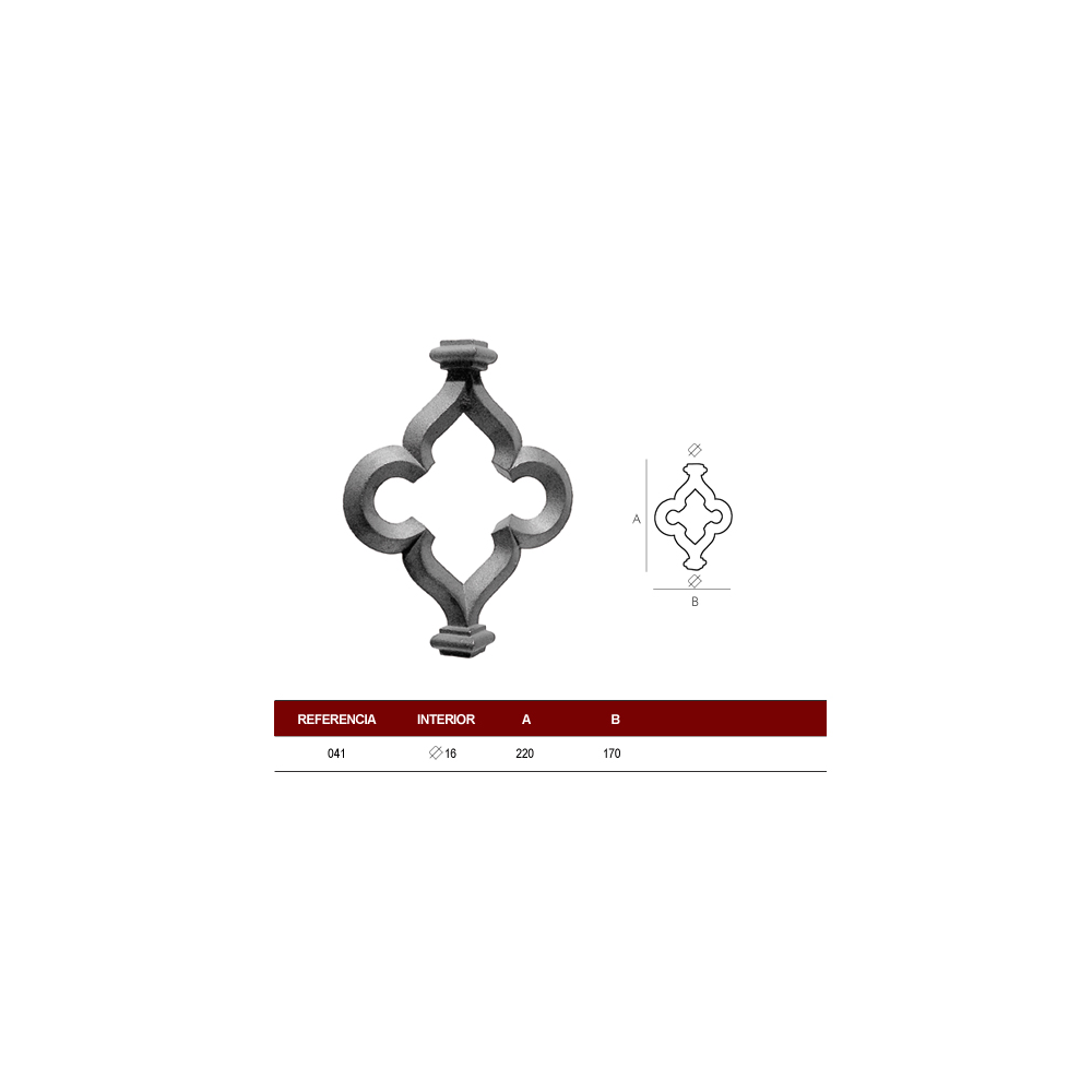 ADORNOS H.FUNDIDO C-16