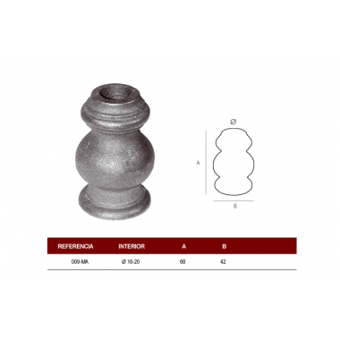 MACOLLA BASE R-20mm.