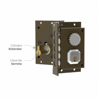 CERR.SOB.SEG.C9111 DCHA.CILINDRO GUITARRA SERRETA DORCAS