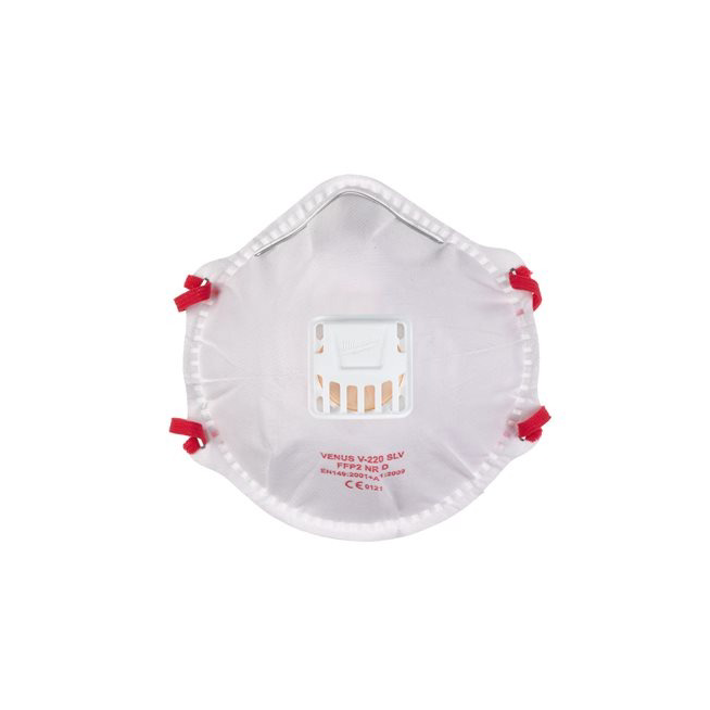 MASCARILLA FPP2 CON VALVULA MILWAUKEE (15uds)