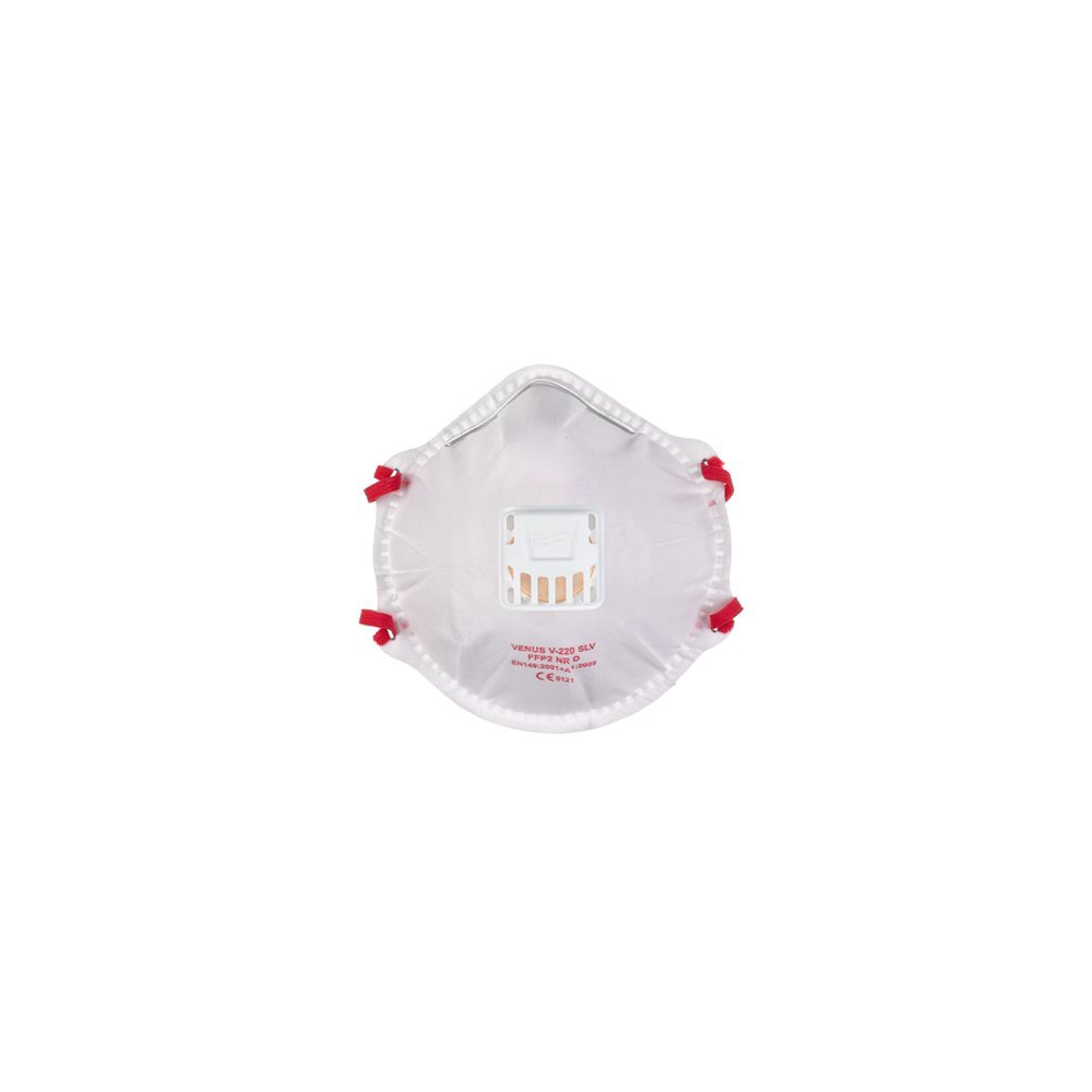 MASCARILLA FPP2 CON VALVULA MILWAUKEE (15uds)