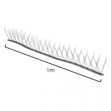 PINCHO ANTIPALOMA 1 m. INOX._