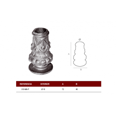 MACOLLA BASE R-16mm.PEQUEÑA