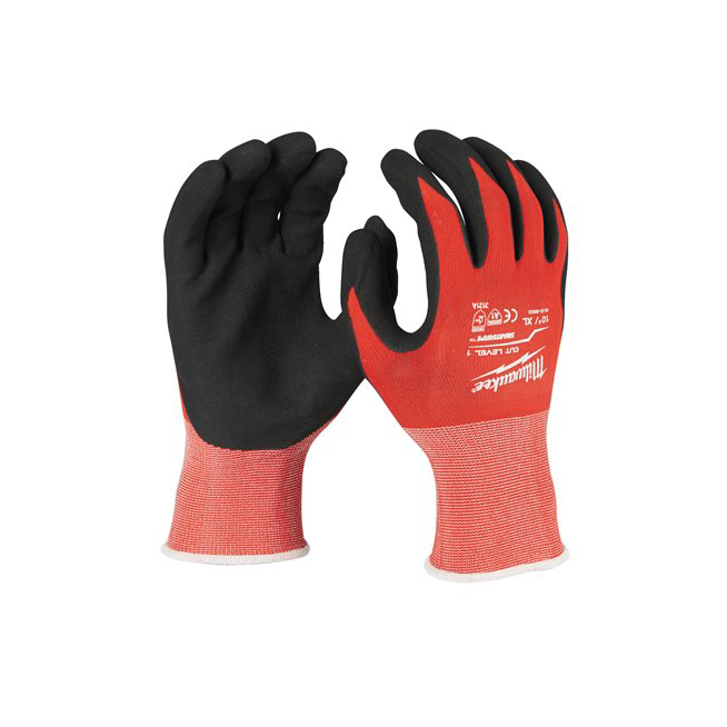 GUANTES ANTICORTE NIVEL 1 TALLA10 MILWAUKEE