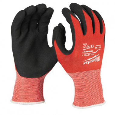 GUANTES ANTICORTE NIVEL 1 TALLA10 MILWAUKEE